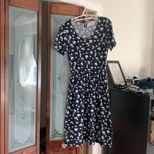 Blue Floral Dress